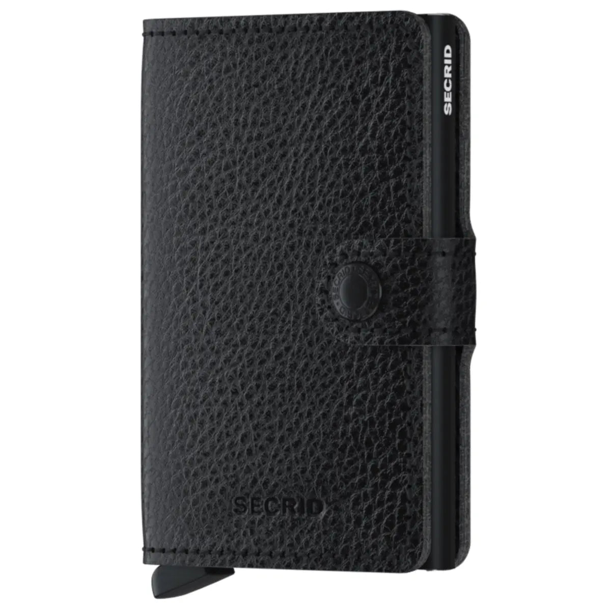 Secrid Miniwallet Compact RFID Wallet - Veg Tanned Black/Black