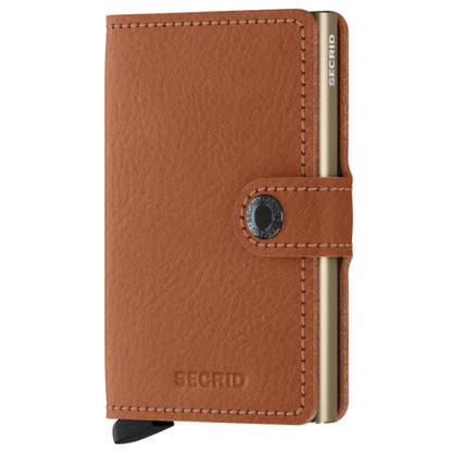 Secrid Miniwallet Compact RFID Wallet - Veg Tanned Caramello Sand