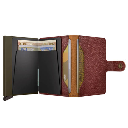 Secrid Miniwallet Compact RFID Wallet - Veg Tanned Tuscan