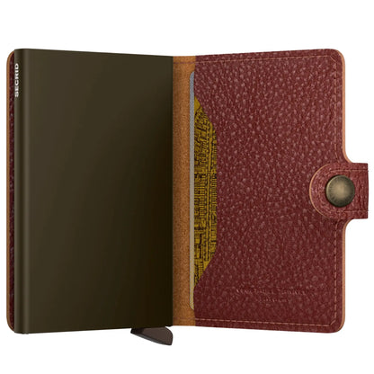 Secrid Miniwallet Compact RFID Wallet - Veg Tanned Tuscan