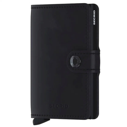 Secrid Miniwallet Compact RFID Wallet - Vintage Black