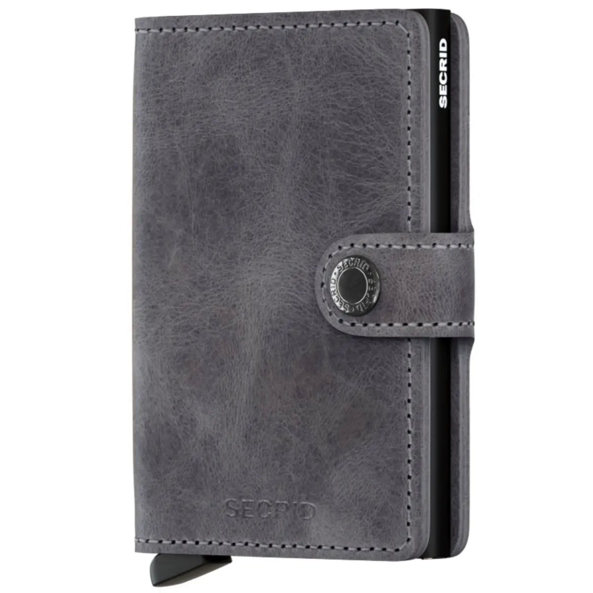 Secrid Miniwallet Compact RFID Wallet - Vintage Grey Black