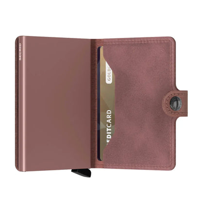 Secrid Miniwallet Compact RFID Wallet - Vintage Mauve