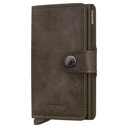 Secrid Miniwallet Compact RFID Wallet - Vintage Oak