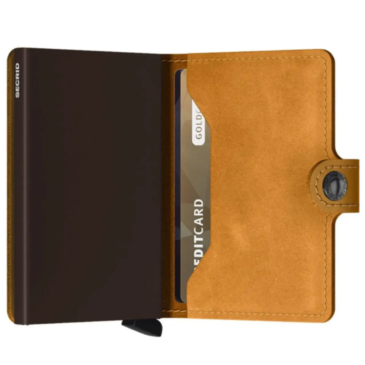 Secrid Miniwallet Compact RFID Wallet - Vintage Ochre