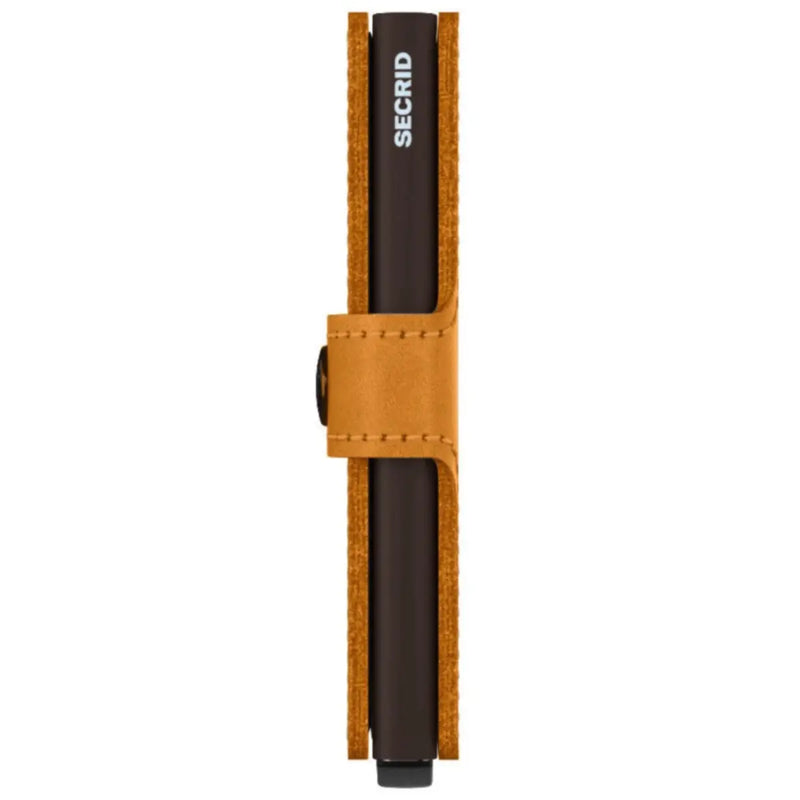 Secrid Miniwallet Compact RFID Wallet - Vintage Ochre
