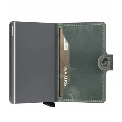 Secrid Miniwallet Compact RFID Wallet - Vintage Sage