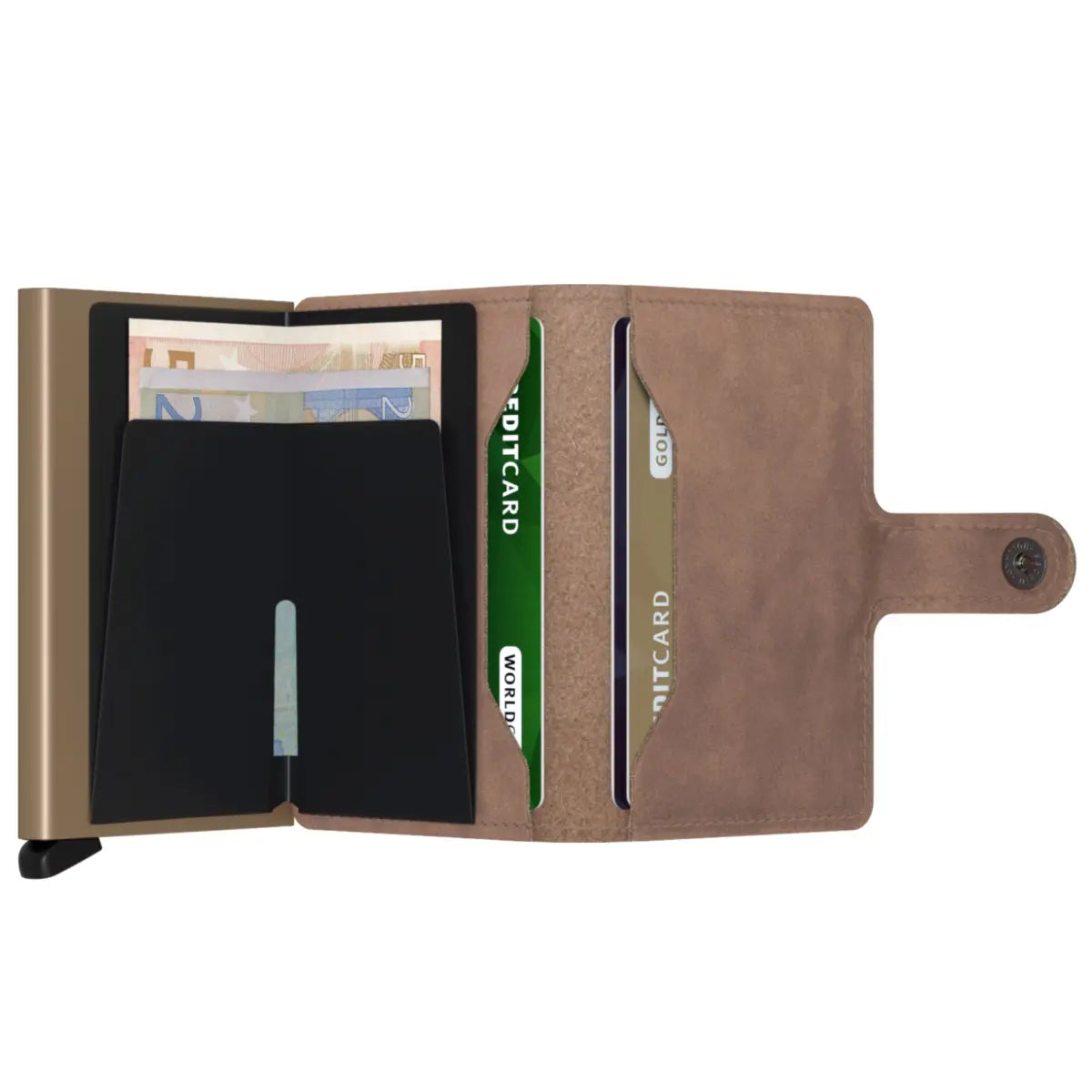 Secrid Miniwallet Compact RFID Wallet - Vintage Taupe