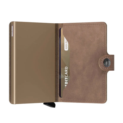 Secrid Miniwallet Compact RFID Wallet - Vintage Taupe