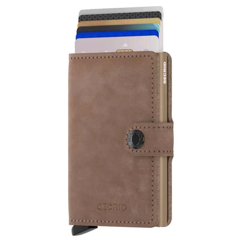 Secrid Miniwallet Compact RFID Wallet - Vintage Taupe