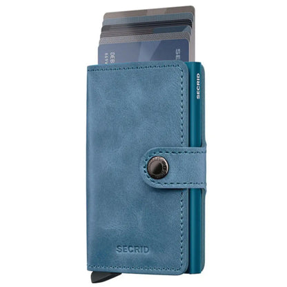Secrid Miniwallet Compact RFID Wallet - Vintage Teal