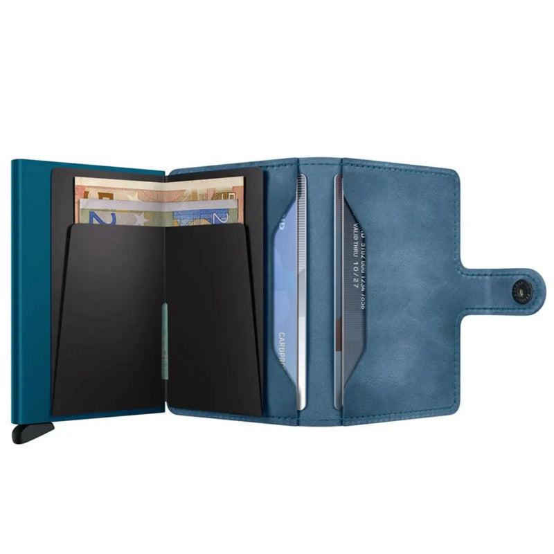Secrid Miniwallet Compact RFID Wallet - Vintage Teal