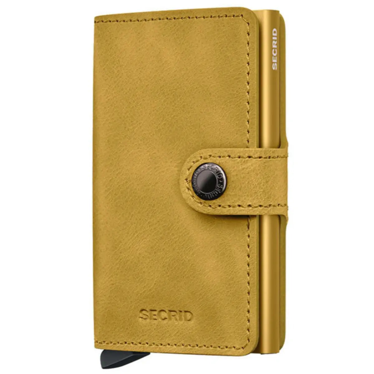 Secrid Miniwallet Compact RFID Wallet - Vintage Yellow