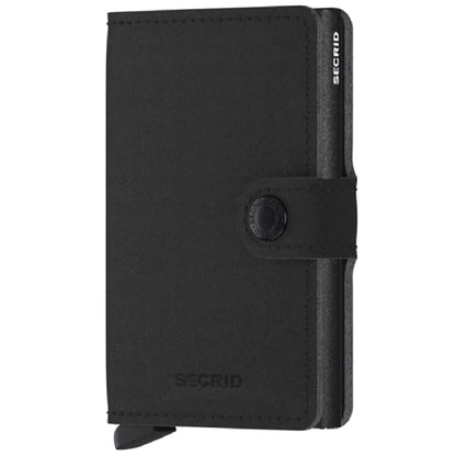 Secrid Miniwallet Compact RFID Wallet - Yard Powder Black