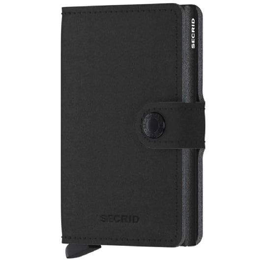 Secrid Miniwallet Compact RFID Wallet - Yard Powder Black