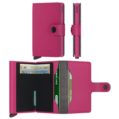 Secrid Miniwallet Yard Powder - Fuchsia