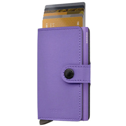 Secrid Miniwallet Compact RFID Wallet - Yard Powder Lilac