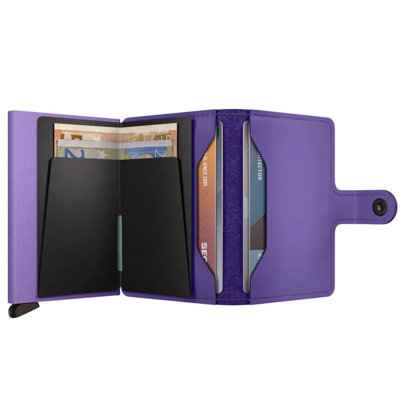 Secrid Miniwallet Compact RFID Wallet - Yard Powder Lilac