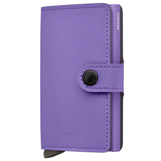 Secrid Miniwallet Compact RFID Wallet - Yard Powder Lilac
