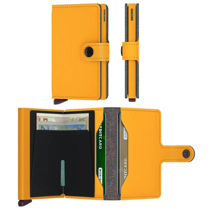 Secrid Miniwallet Yard Powder - Ochre