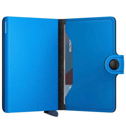 Secrid Miniwallet Compact RFID Wallet - Yard Powder Ultra Blue