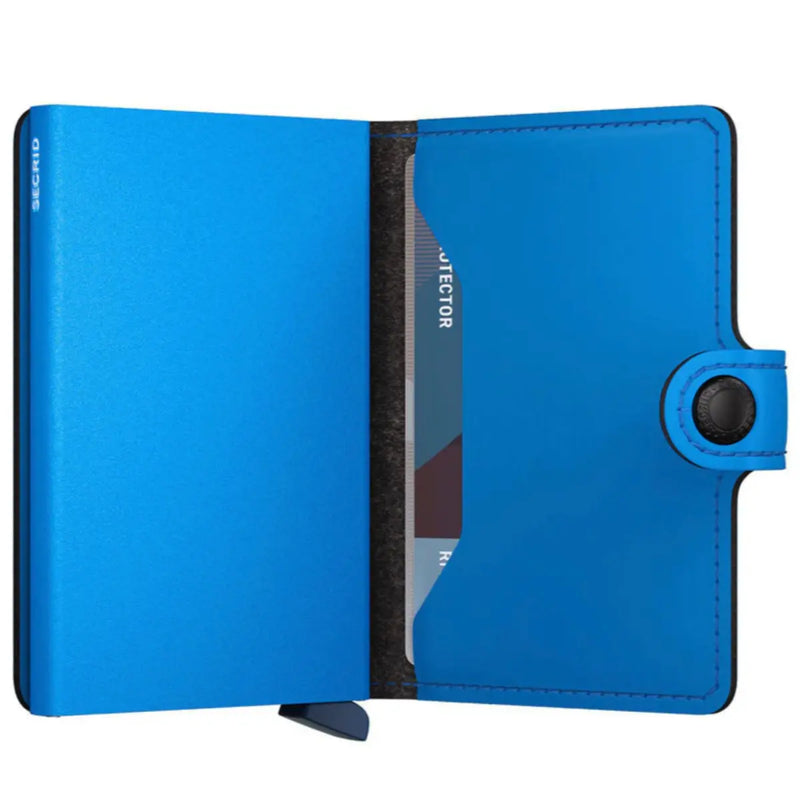 Secrid Miniwallet Compact RFID Wallet - Yard Powder Ultra Blue