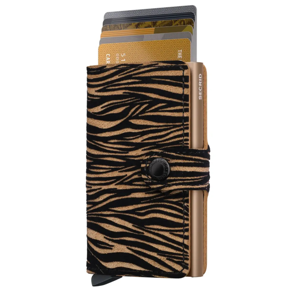 Secrid Miniwallet Compact RFID Wallet - Zebra Beige