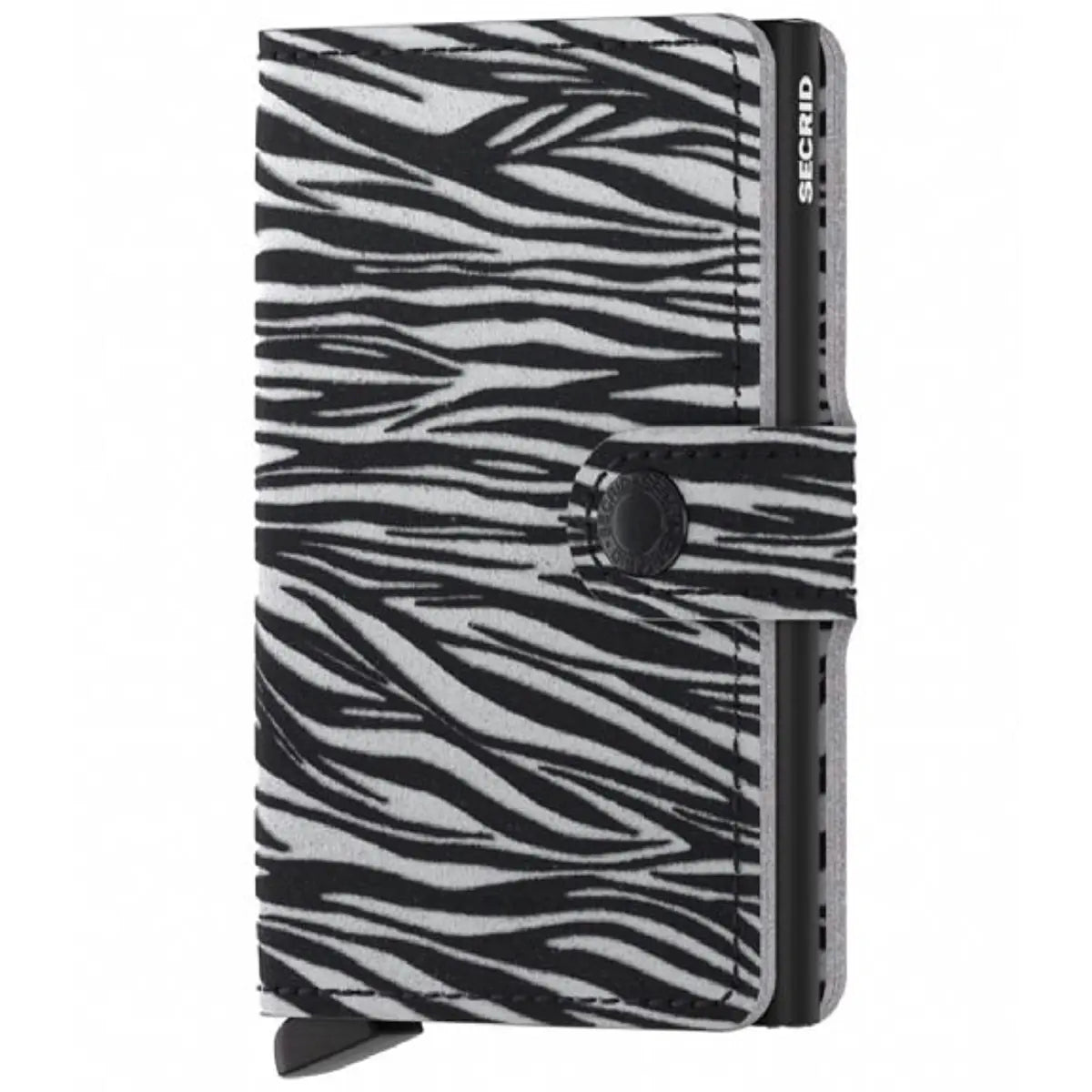 Secrid Miniwallet Compact Wallet - Zebra Light Grey