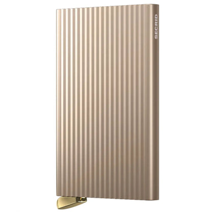 Secrid Premium Cardprotector+ Compact RFID Card Wallet - Fluted Cashmere