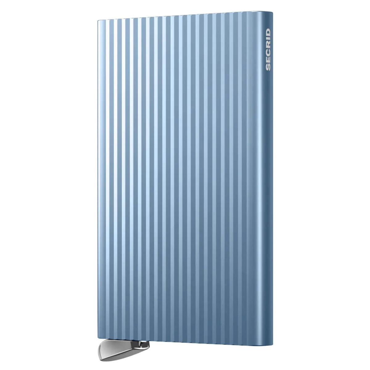 Secrid Premium Cardprotector+ Compact RFID Card Wallet - Fluted Ice Blue