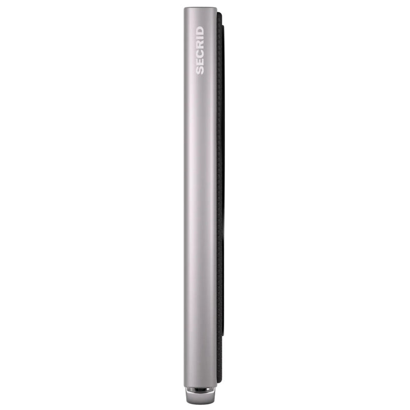 Secrid Premium + Cardprotector for Magsafe - Compact RFID Card Wallet - Fluted Silver