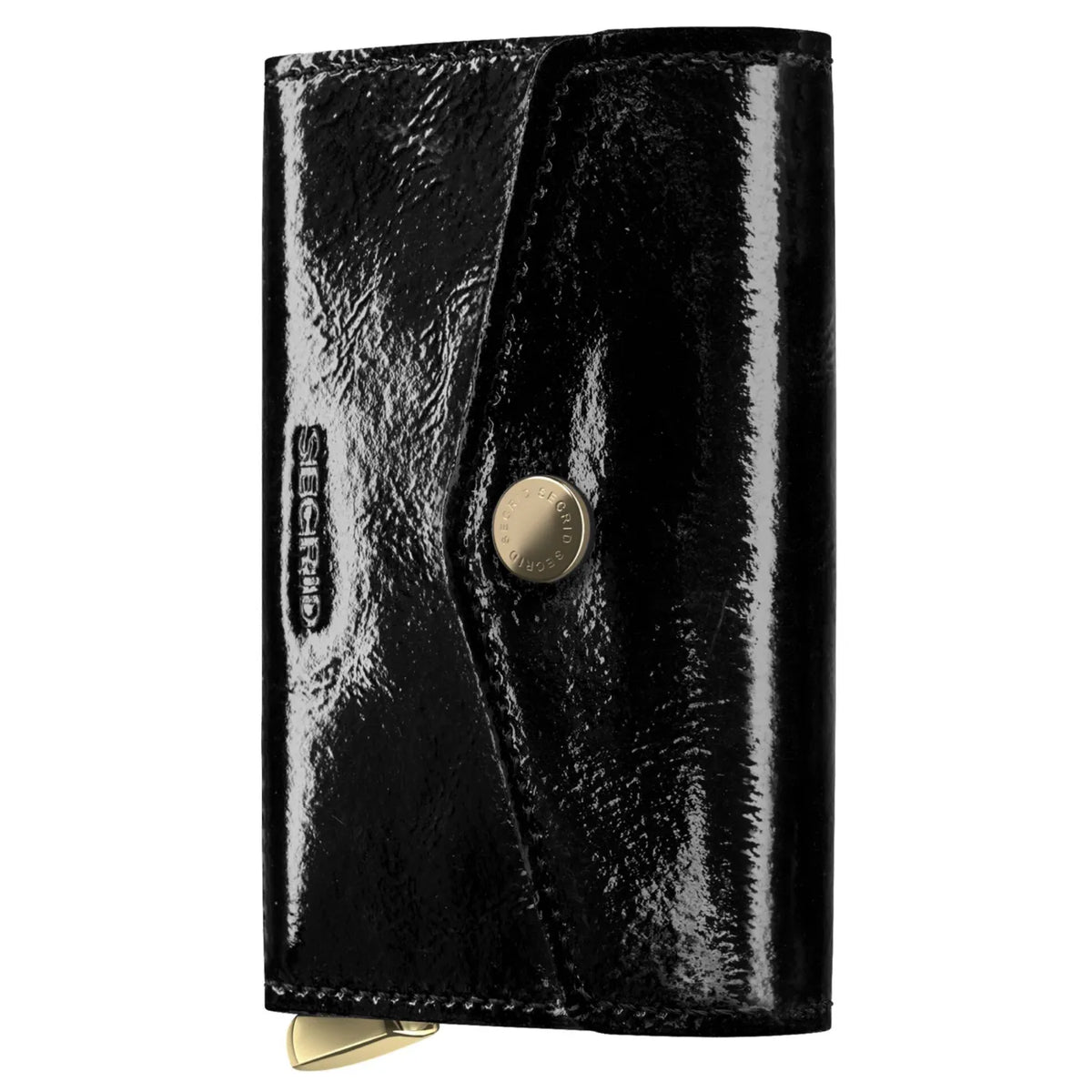 Secrid Premium Envelope Wallet+ Compact RFID Card Wallet - Naplak Black