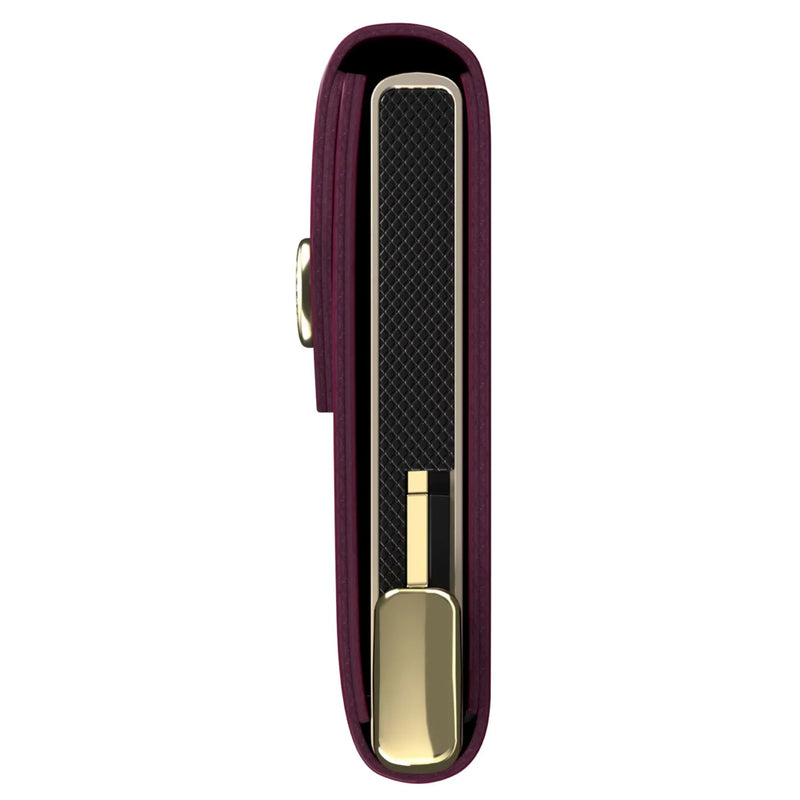 Secrid Premium Envelope Wallet+ Compact RFID Card Wallet - Naplak Plum