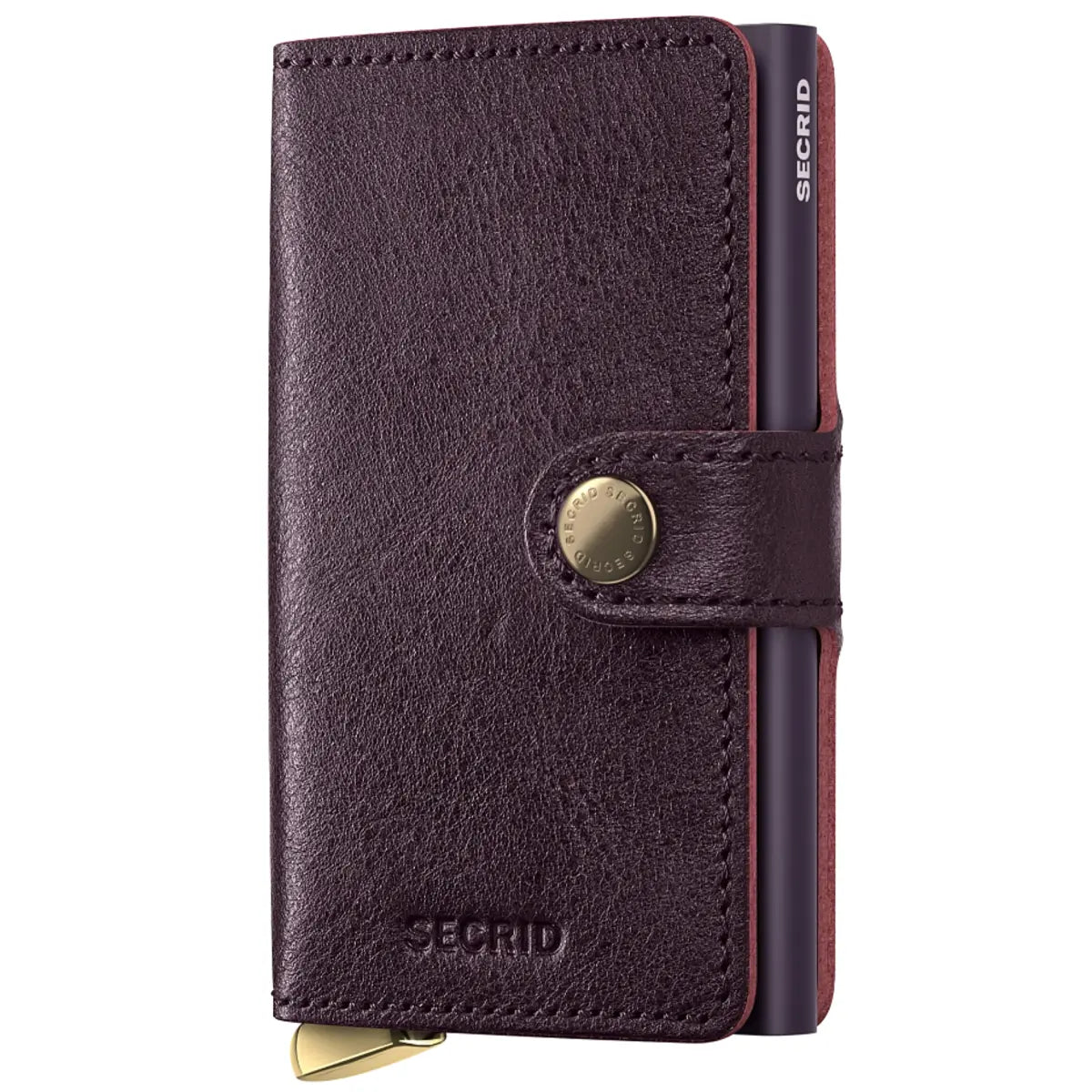 Secrid Premium+ Miniwallet Compact RFID Wallet - Basco Bordeaux
