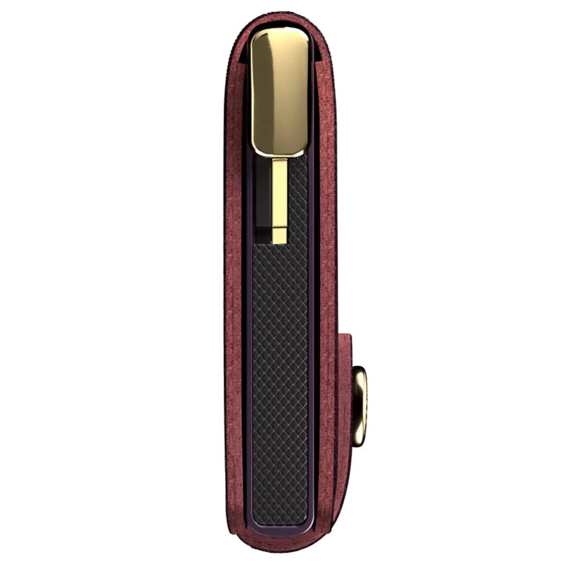 Secrid Premium+ Miniwallet Compact RFID Wallet - Basco Bordeaux