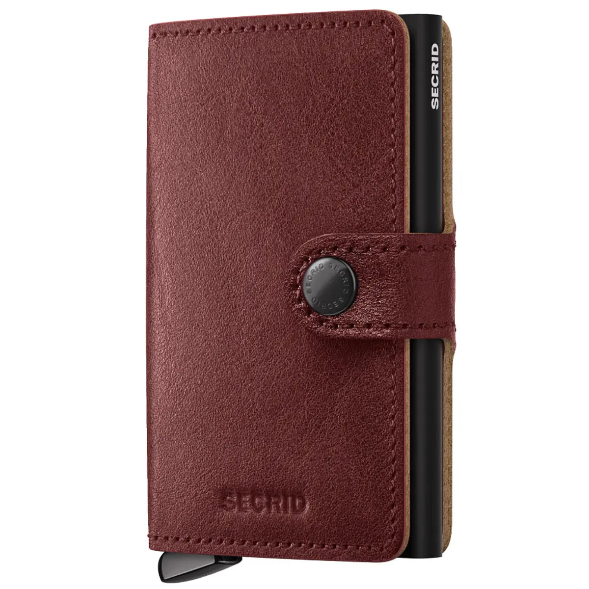 Secrid Premium+ Miniwallet Compact RFID Wallet - Basco Brown