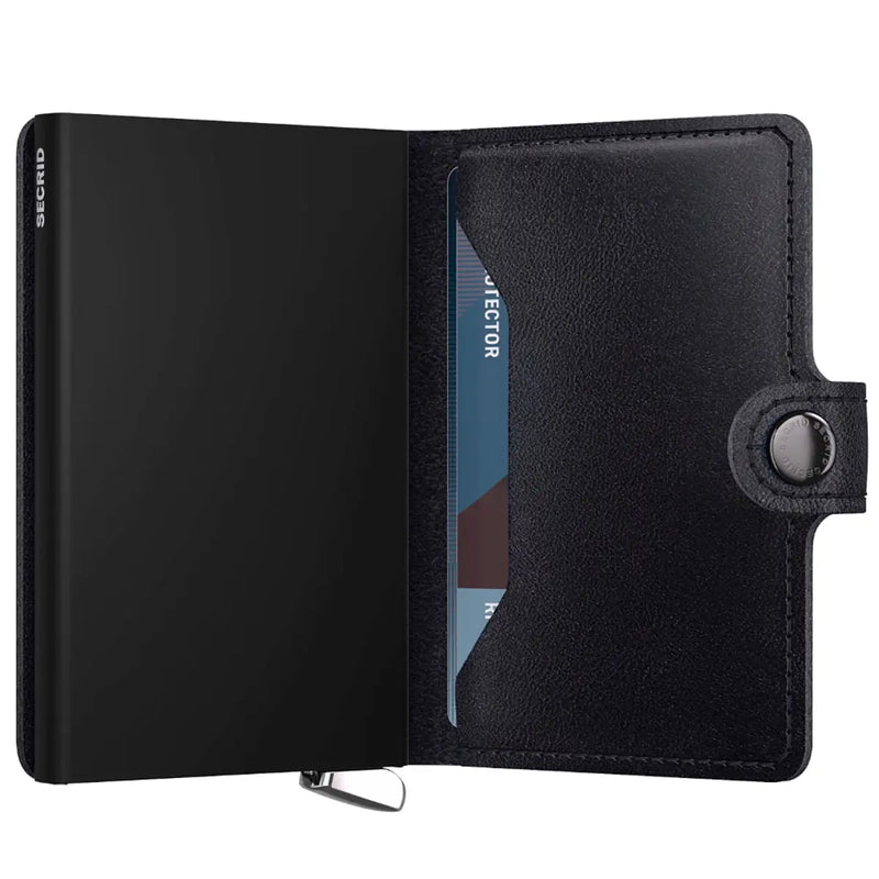 Secrid Premium+ Miniwallet Compact RFID Wallet - Basco Ink