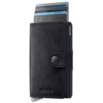 Secrid Premium+ Miniwallet Compact RFID Wallet - Basco Ink