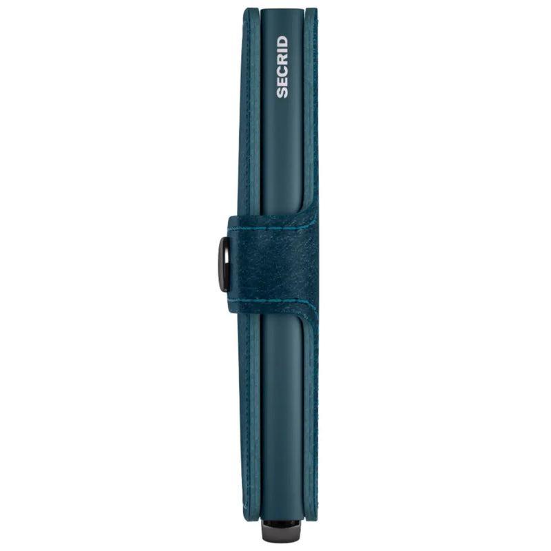 Secrid Premium+ Miniwallet Compact RFID Wallet - Basco Teal
