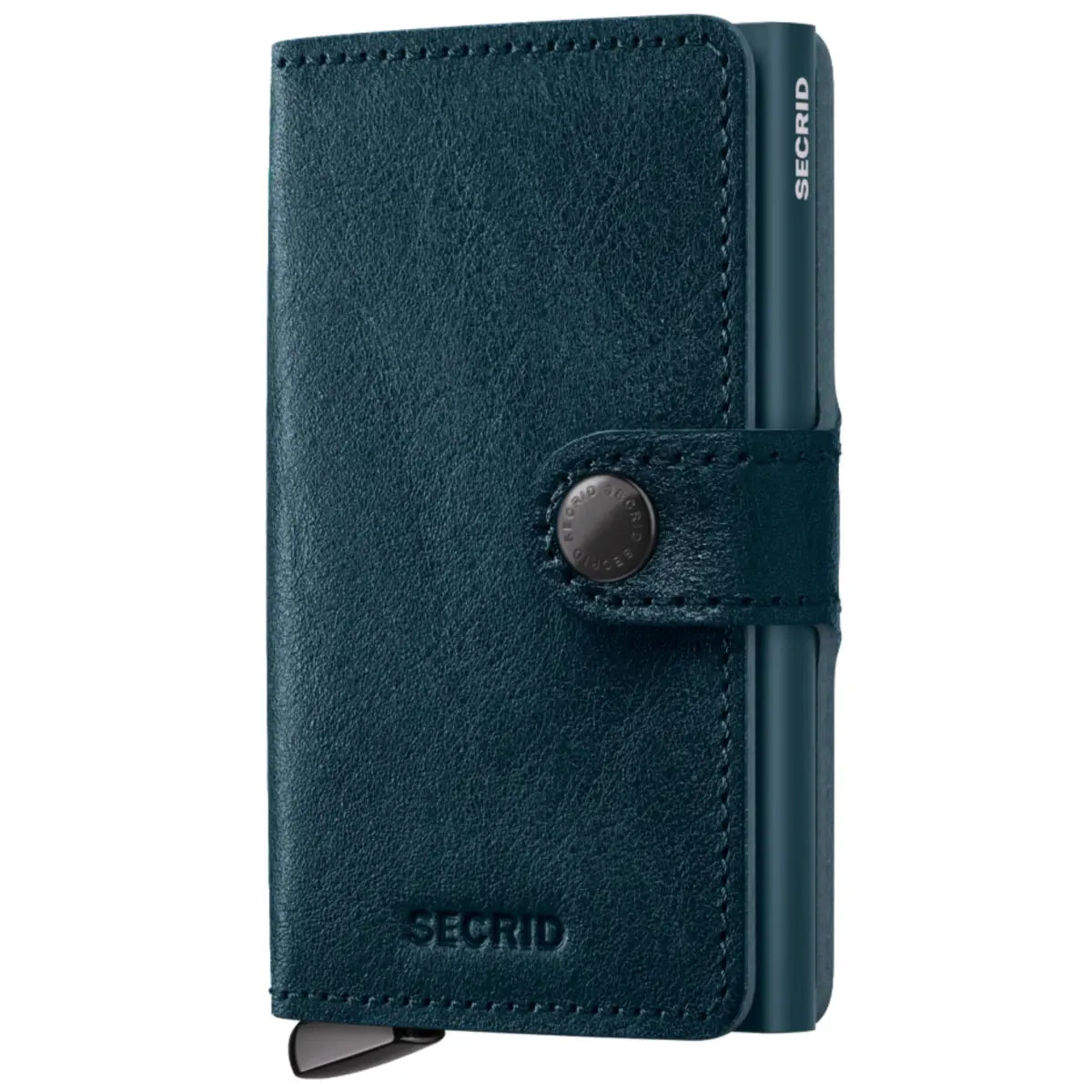 Secrid Premium+ Miniwallet Compact RFID Wallet - Basco Teal