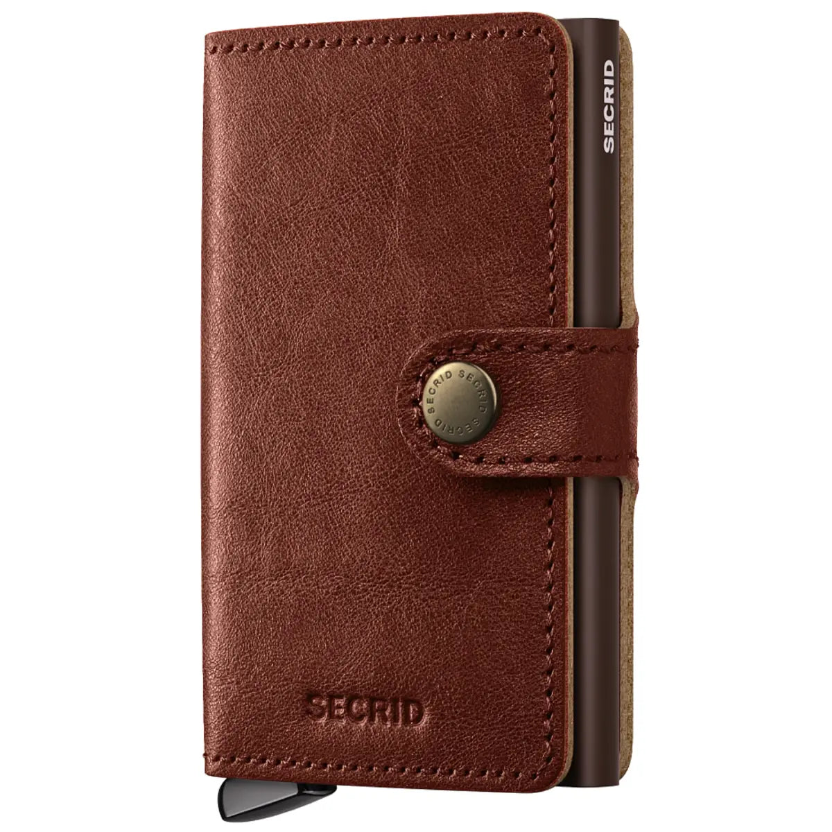 Secrid Premium+ Miniwallet Compact RFID Wallet - Basco Whiskey
