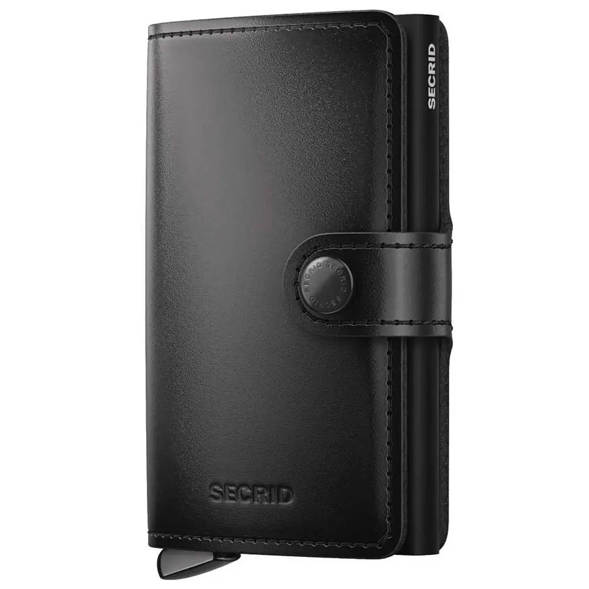 Secrid Premium+ Miniwallet Compact RFID Wallet - Dusk Black