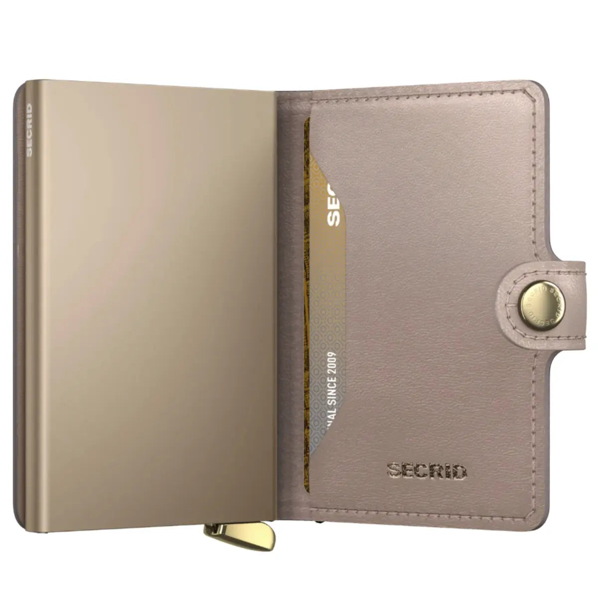 Secrid Premium+ Miniwallet Compact RFID Wallet - Emboss Diamond Chalk+