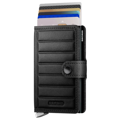 Card Protector holds 4 embossed or 6 flat cards