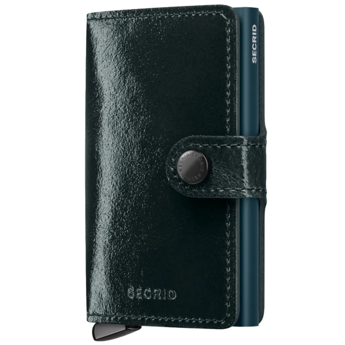 Secrid Premium+ Miniwallet Compact RFID Wallet - Naplak Bottle Green