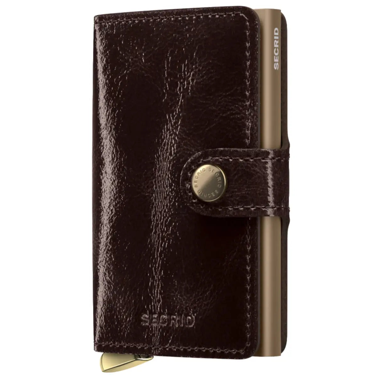Secrid Premium+ Miniwallet Compact RFID Wallet - Naplak Mahogany