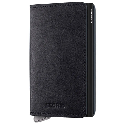 Secrid Premium+ Slimwallet Compact RFID Wallet - Basco Ink+