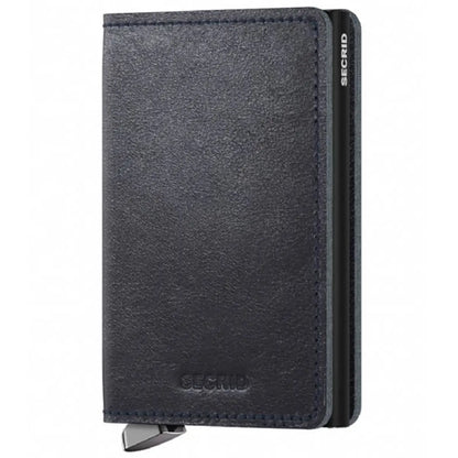 Secrid Premium Slimwallet Compact RFID Wallet - Basco Navy