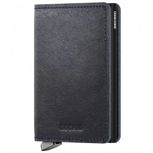 Secrid Premium Slimwallet Compact RFID Wallet - Basco Navy