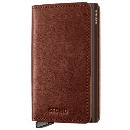 Secrid Premium+ Slimwallet Compact RFID Wallet - Basco Whisky+